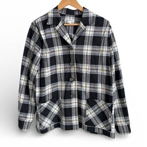 Pendleton Women’s 49er Wool Plaid Jacket Shirt Large